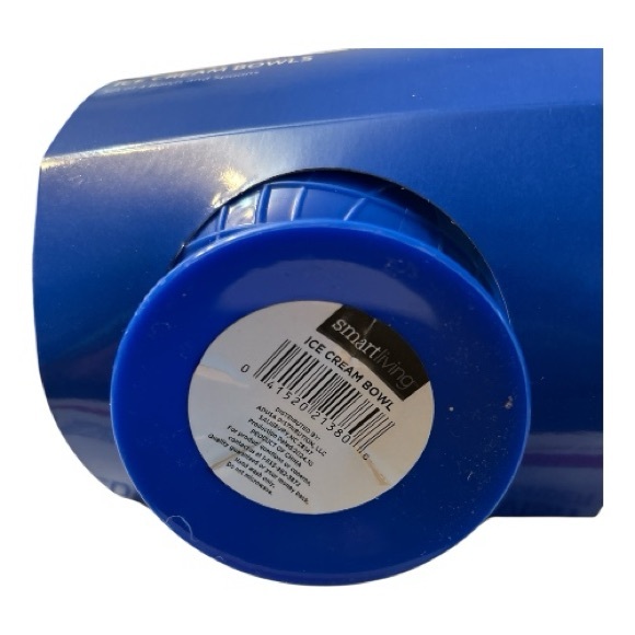 Smart Living Blue and White Ice Cream Bowl Set NEW - Picture 3 of 3